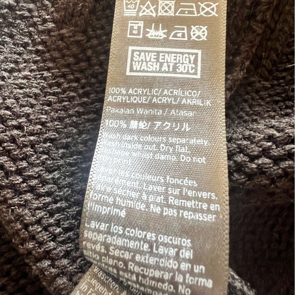 TopShop Small Oversized Black Hooded Sweater Don’t Sweat Casual Wear Streetwear - Picture 8 of 9